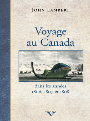 cover image of Voyage au Canada